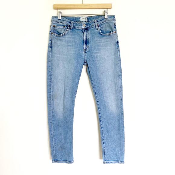 AGOLDE Toni Mid Rise Straight Jeans in Precipice Size 30 - Picture 3 of 9